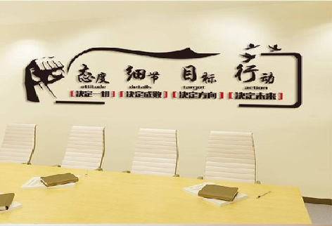 常德企业文化墙主要展示什么?