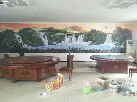 常德墙绘-写实风景