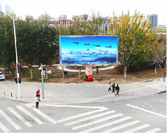 常德户外大屏广告投放要点。