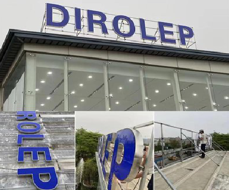 常德楼顶发光字安装的注意事项。